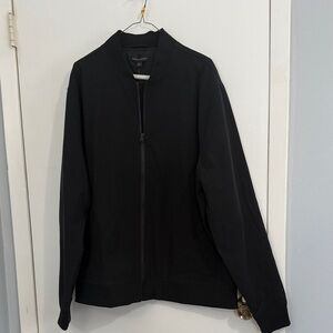 Banana Republic Classic Black Bomber Jacket